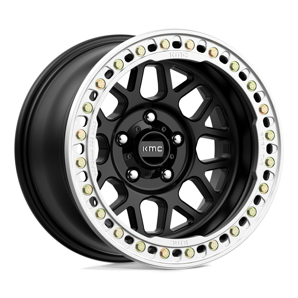 KMC Grenade Crawl Bl 18X9 6X5.5 S-Blk +10
