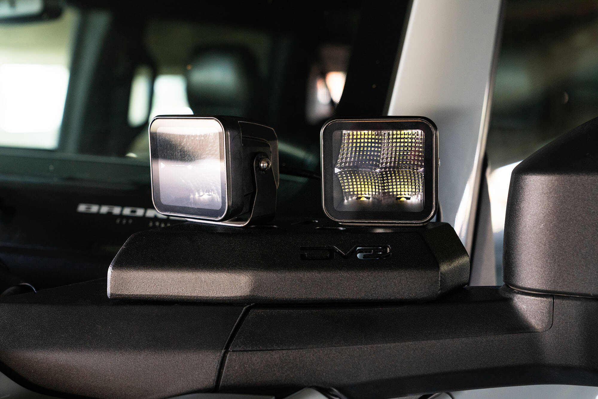 Ford Bronco A-Pillar Pod Light Mounts