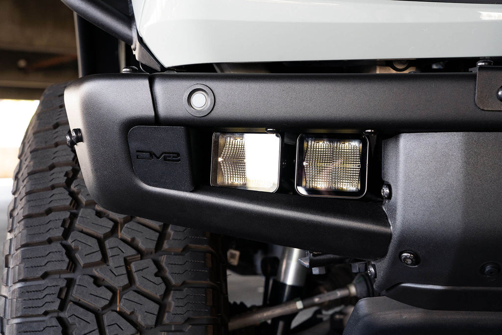 Ford Bronco Factory Bumper Pocket Light Mount