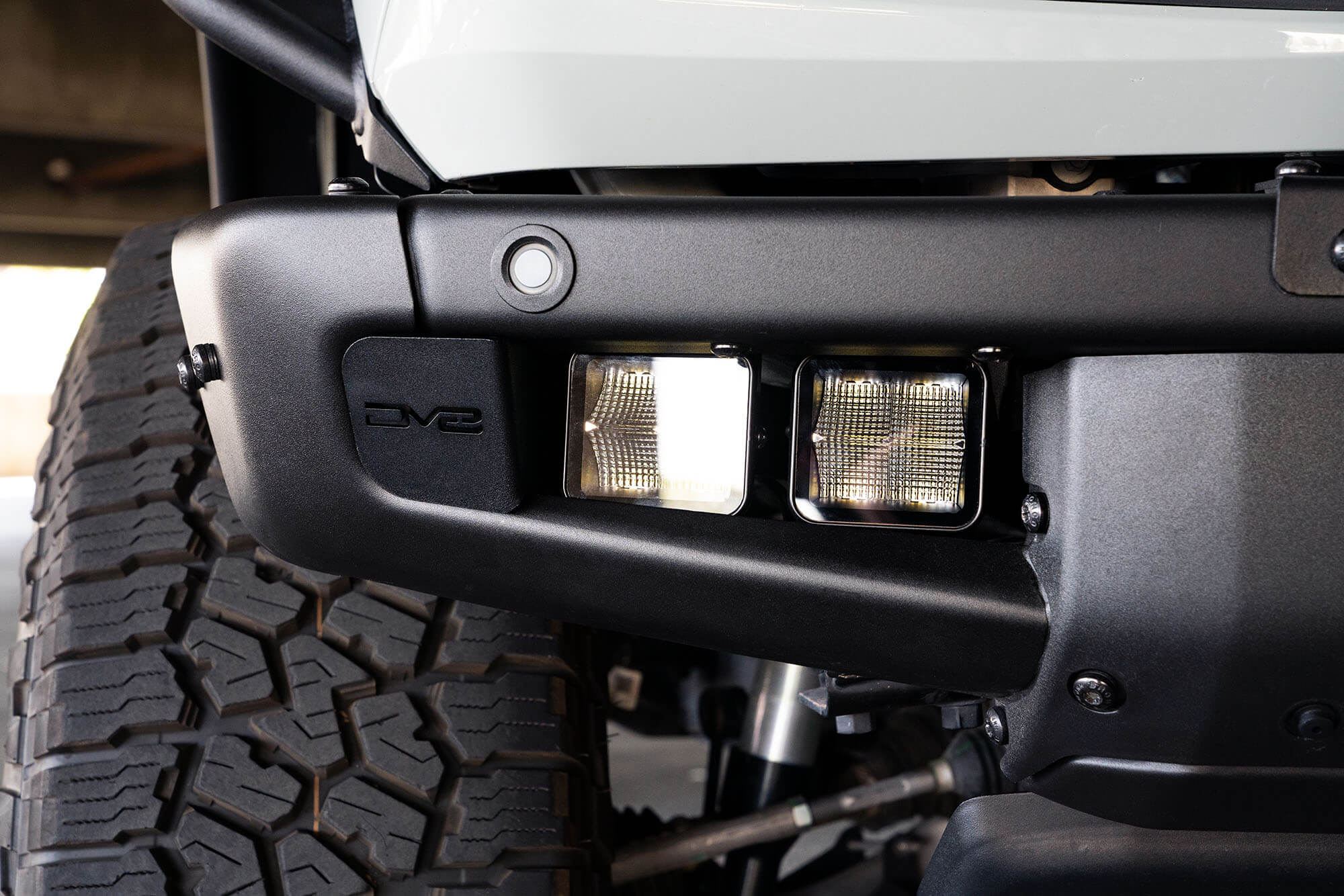 Ford Bronco Factory Bumper Pocket Light Mount