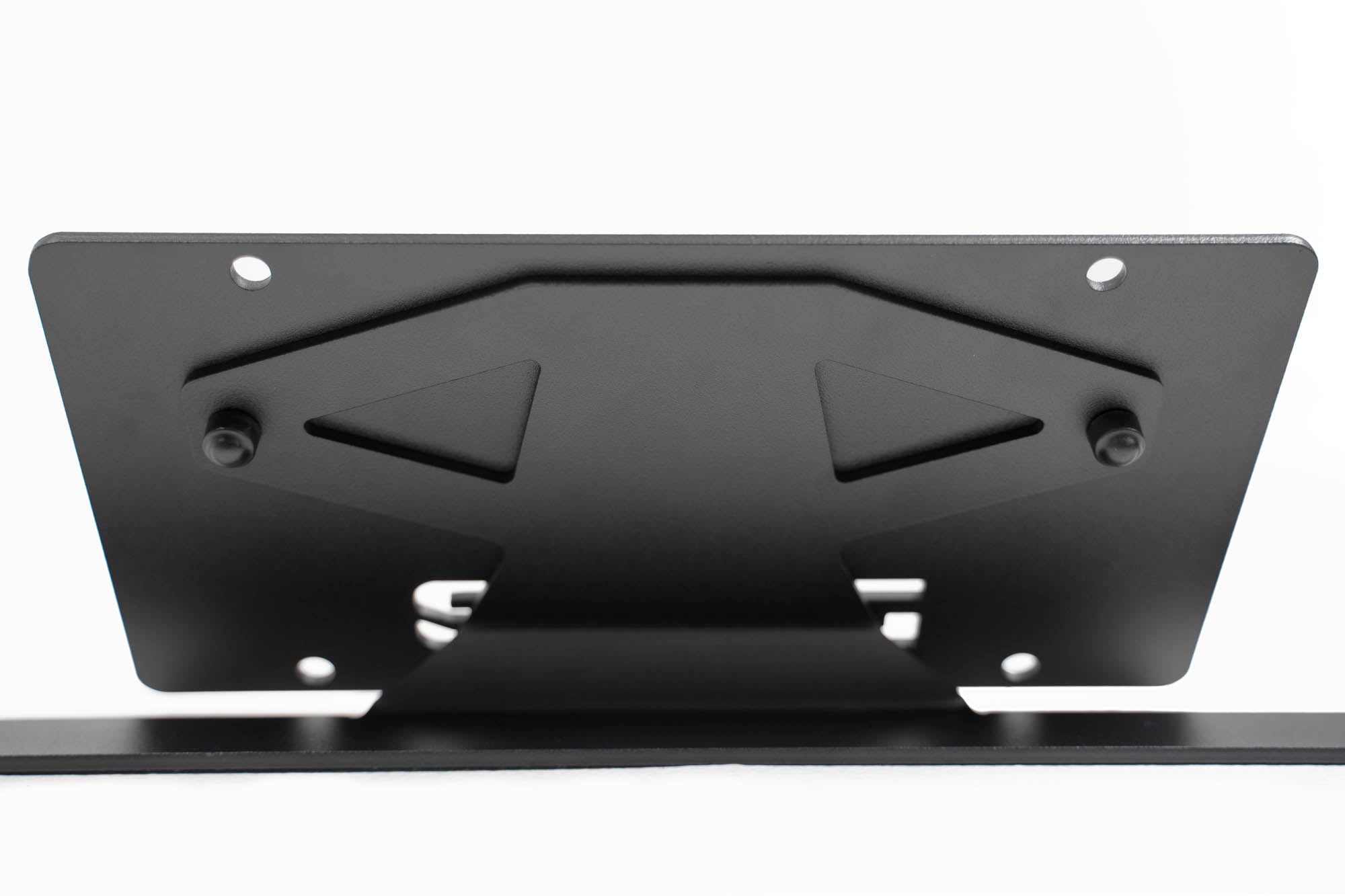 Ford Bronco Capable Bumper Slanted Front License Plate Mount