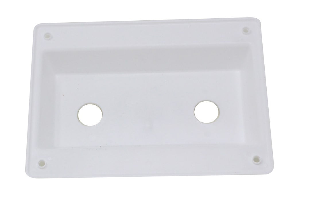 White Faucet Bezel