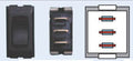 Black  3/PACK