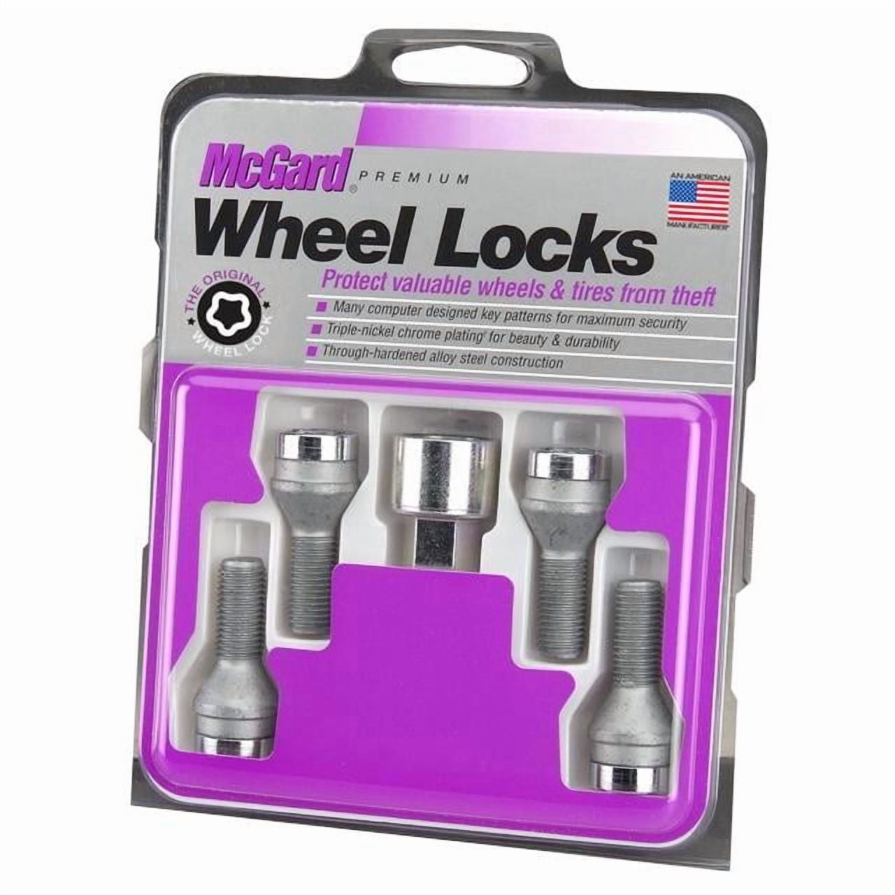 4 Pk Whl Lk ST Chr 12X1.5