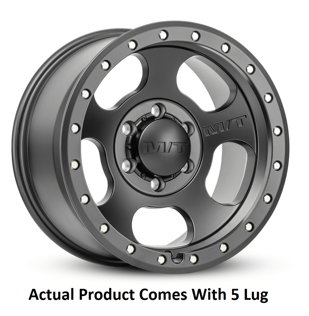 17X9 5X5.5 4.53 MT Canyon Pro Black