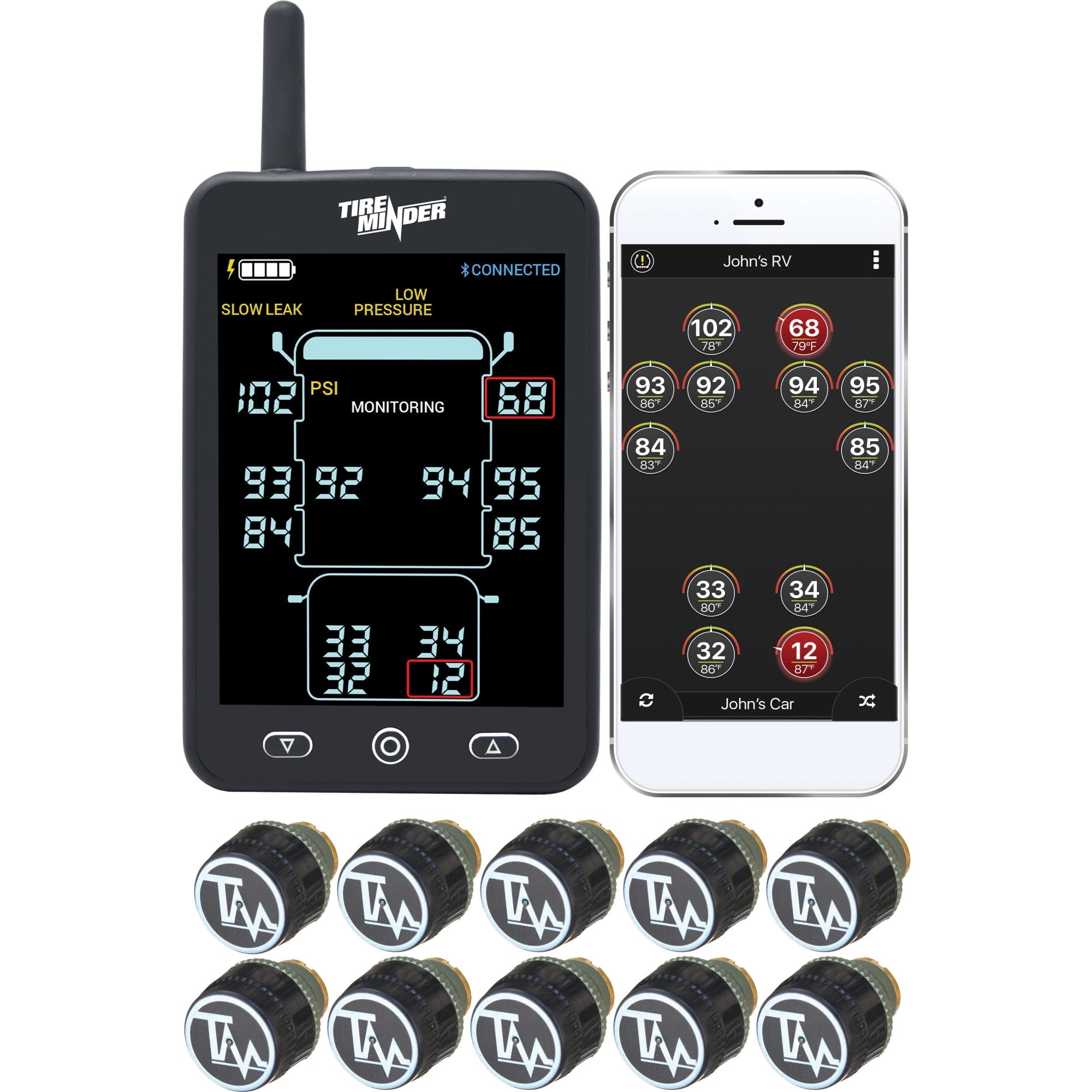 Tireminder A1AS with 10 Transmitter