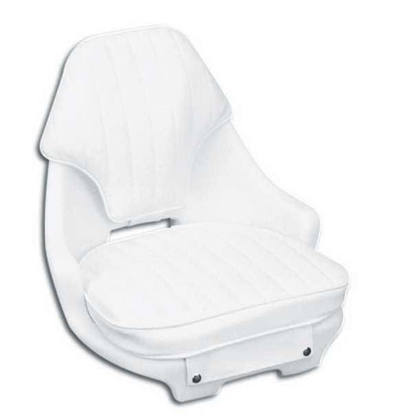 Moeller Marine Cushion White UV Resistant Narrow Seat