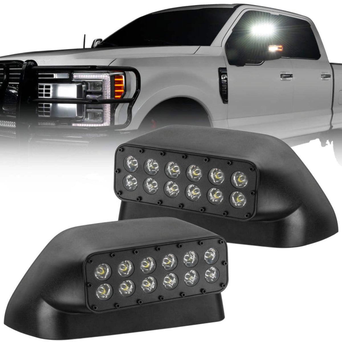 LED Mirror Ditch Light Supdty 1722