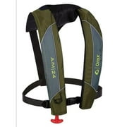 A/M-24 AUTO/MNUAL LIFE JACKET GREEN