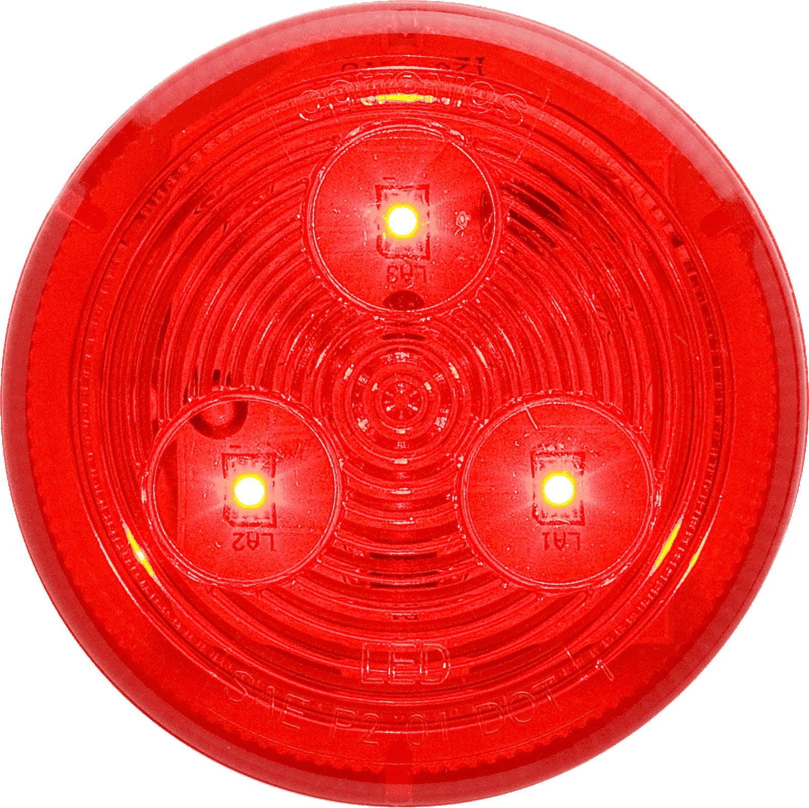Rnd 2 1/2' LED Cl/Mark Lite Rd
