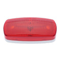 M/C; Oval;wht Base; Red