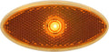 LED 2X4 M/C;amb;rflx;blkbase;hardw;