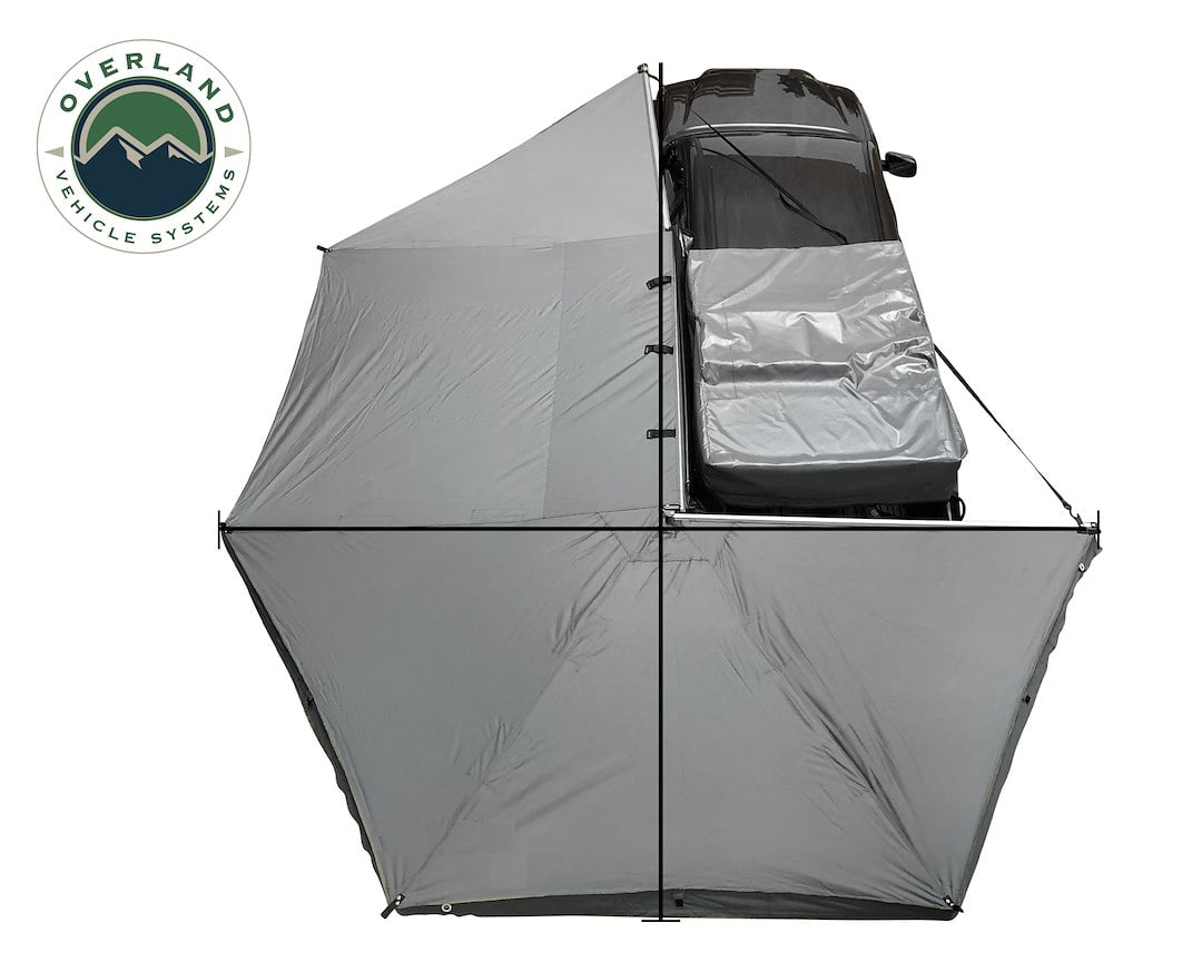 Nomadic Awning 270 - Dark Gray Cove