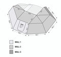 Nomadic Awning 270 - Side Wall 1 Wi