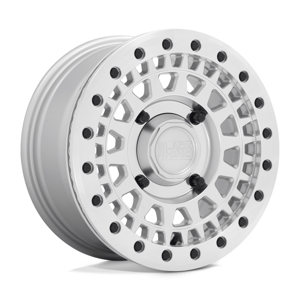 Black Rhino Hard Alloys - UTV PARKER UTV BL 15X7 4X156 +51 132 SLV MIR