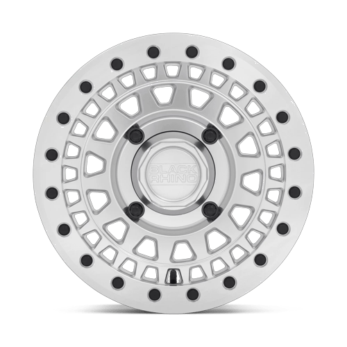 Black Rhino Hard Alloys - UTV PARKER UTV BL 15X7 4X156 +51 132 SLV MIR