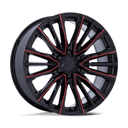 Performance Replicas PR223 24X10 6X5.5 78 +28 G-BLK MILL-RED