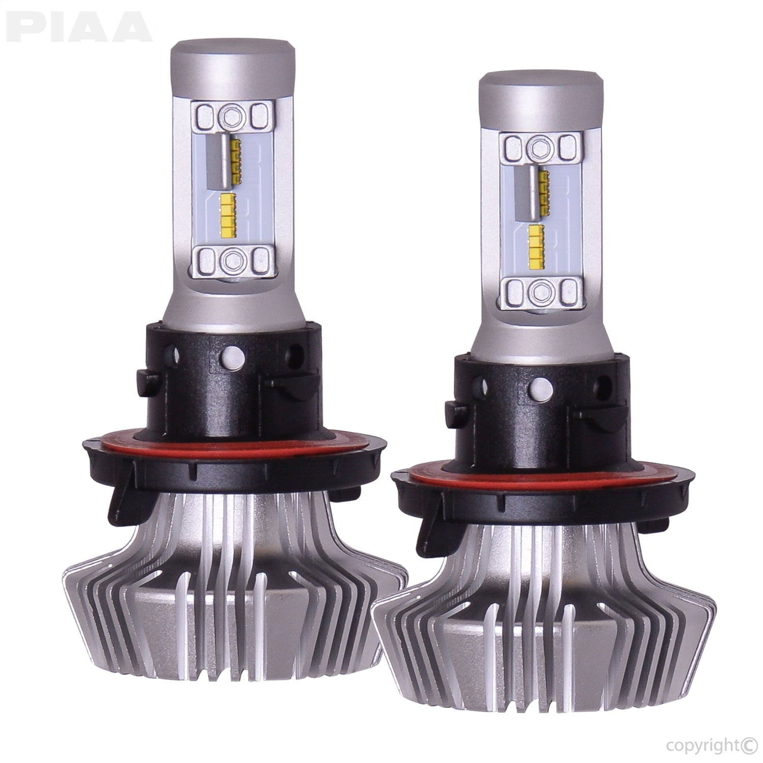 White 9007 Platinum LED Bulb  2 Pa