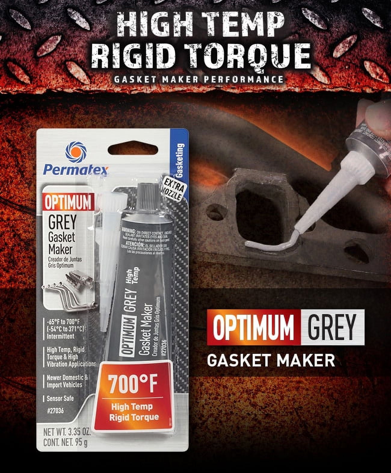 Gasket Makers Optimum Grey 3.35OZ