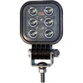 LED Wk Lgt Sqr Ped Mnt Hardwired W/