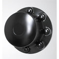 Black Hub Cover ABS Rear 19.5 in 8