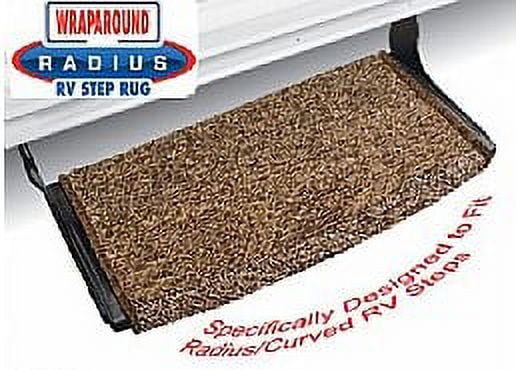 Wrap Radius Rug Brown