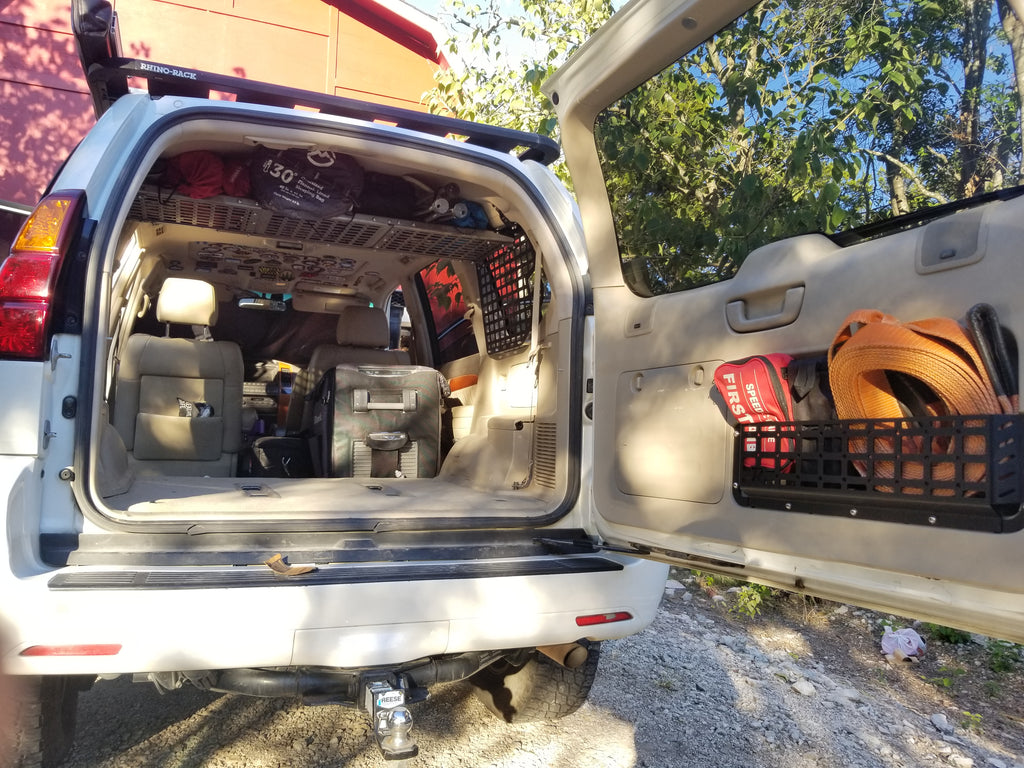 2002-2009 Lexus GX470 Molle Storage Panel Shelf