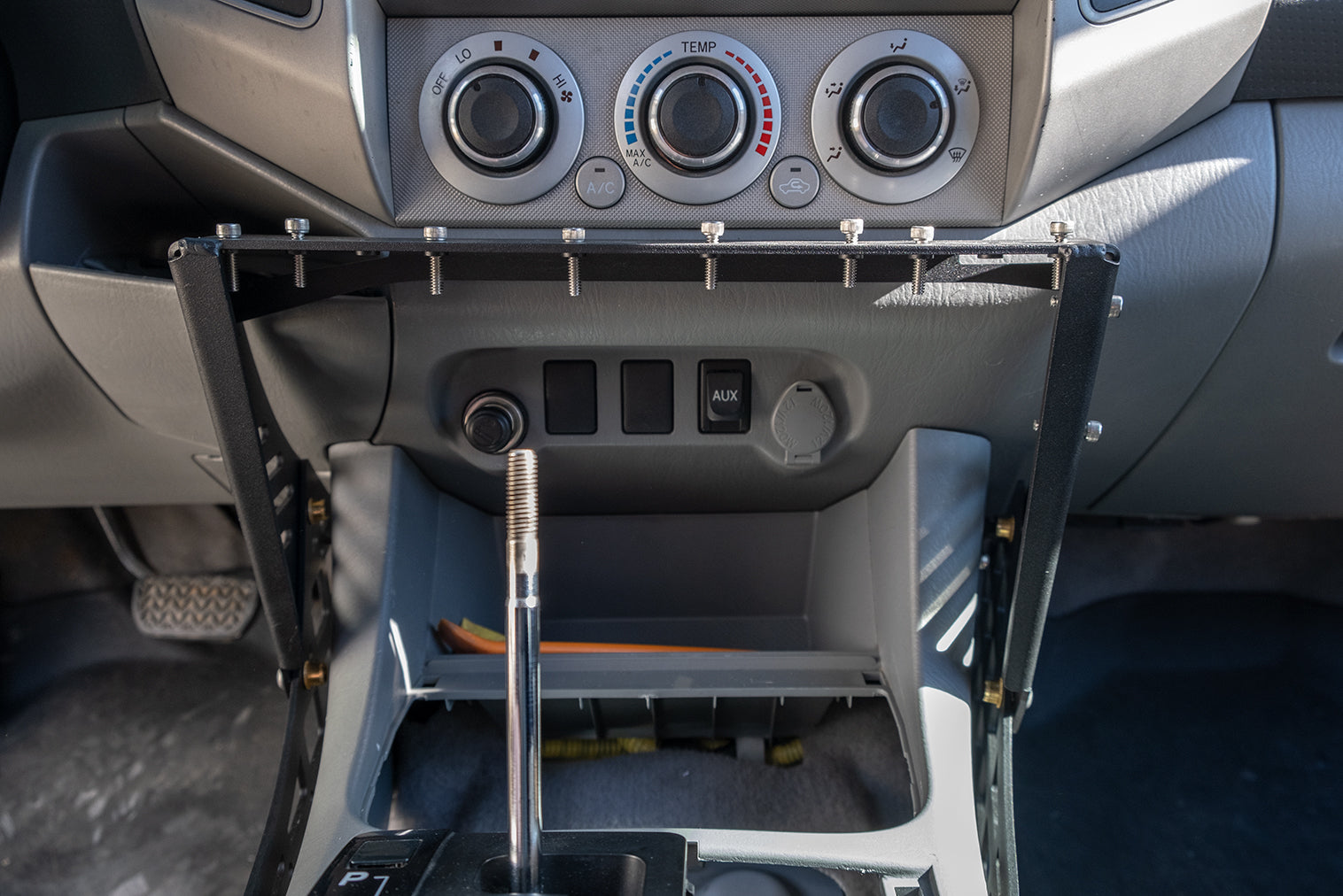 2005-2015 2nd Gen Toyota Tacoma Center Console Molle Storage Panel