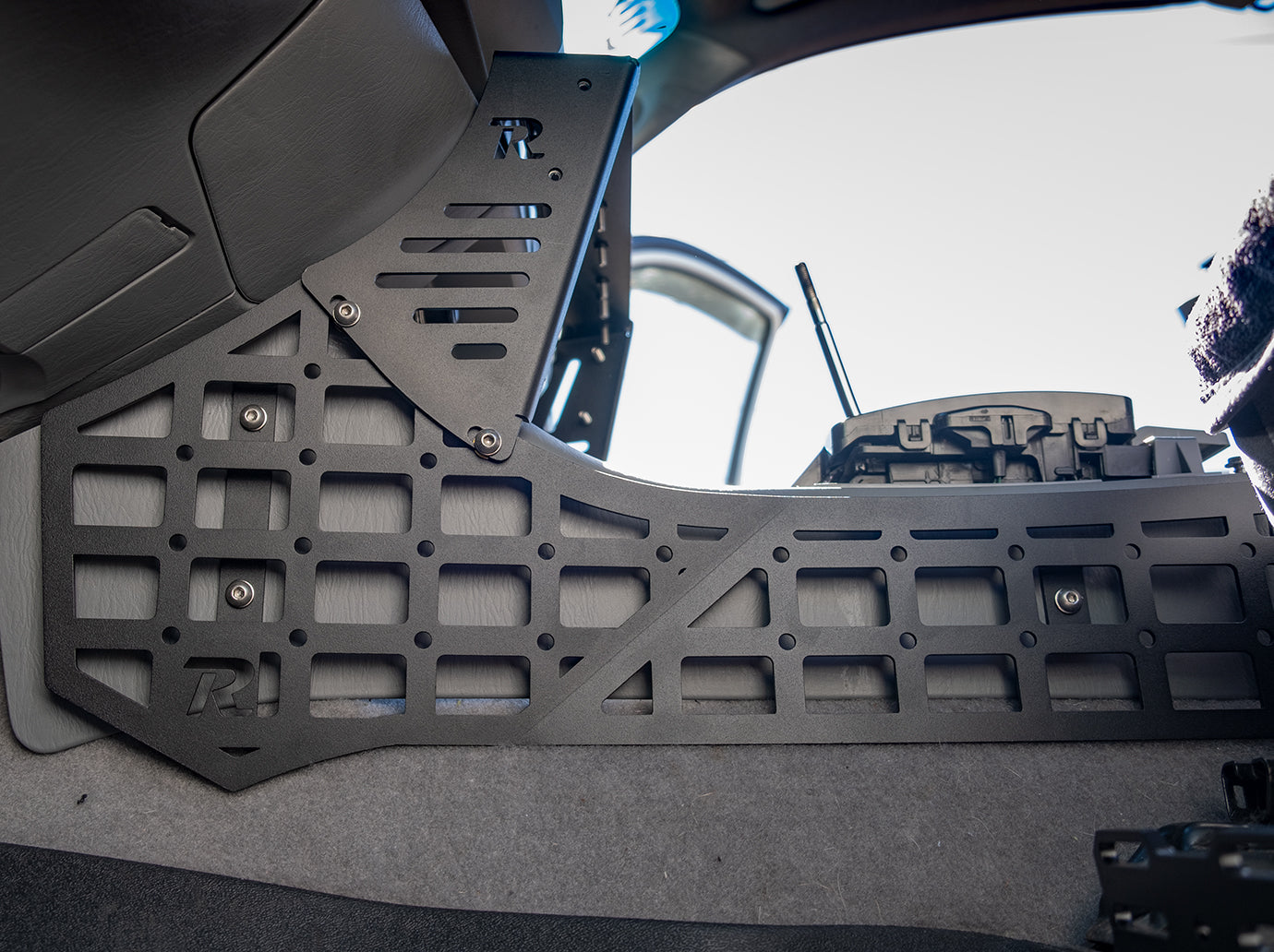 2005-2015 2nd Gen Toyota Tacoma Center Console Molle Storage Panel