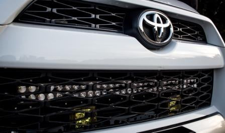 2014-2022 5th Gen Toyota 4Runner Universal LED Hidden Bumper Bracket