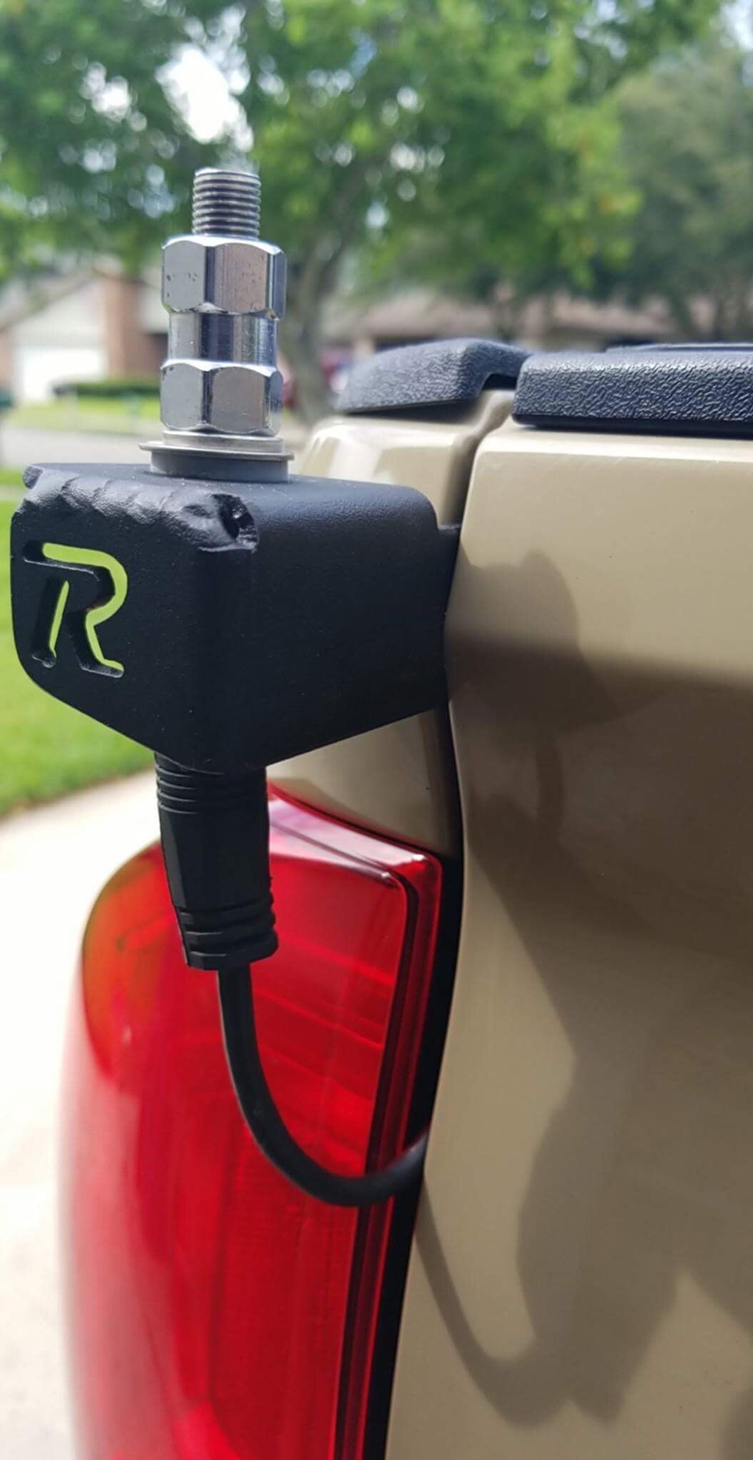 2016-2023 3rd Gen Toyota Tacoma CB Antenna Mount or Whip Flag Mount