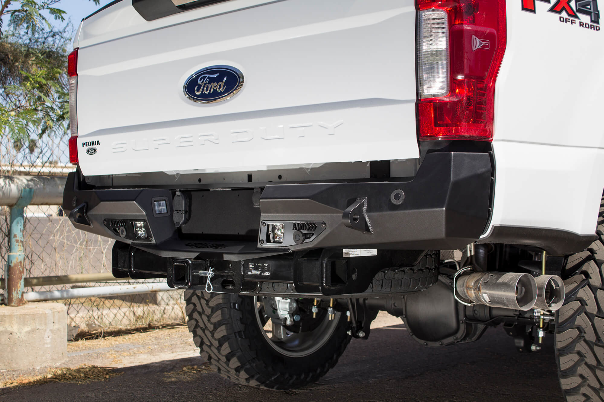 2017 - 2019 Ford Super Duty Stealth Fighter Rear Bumper