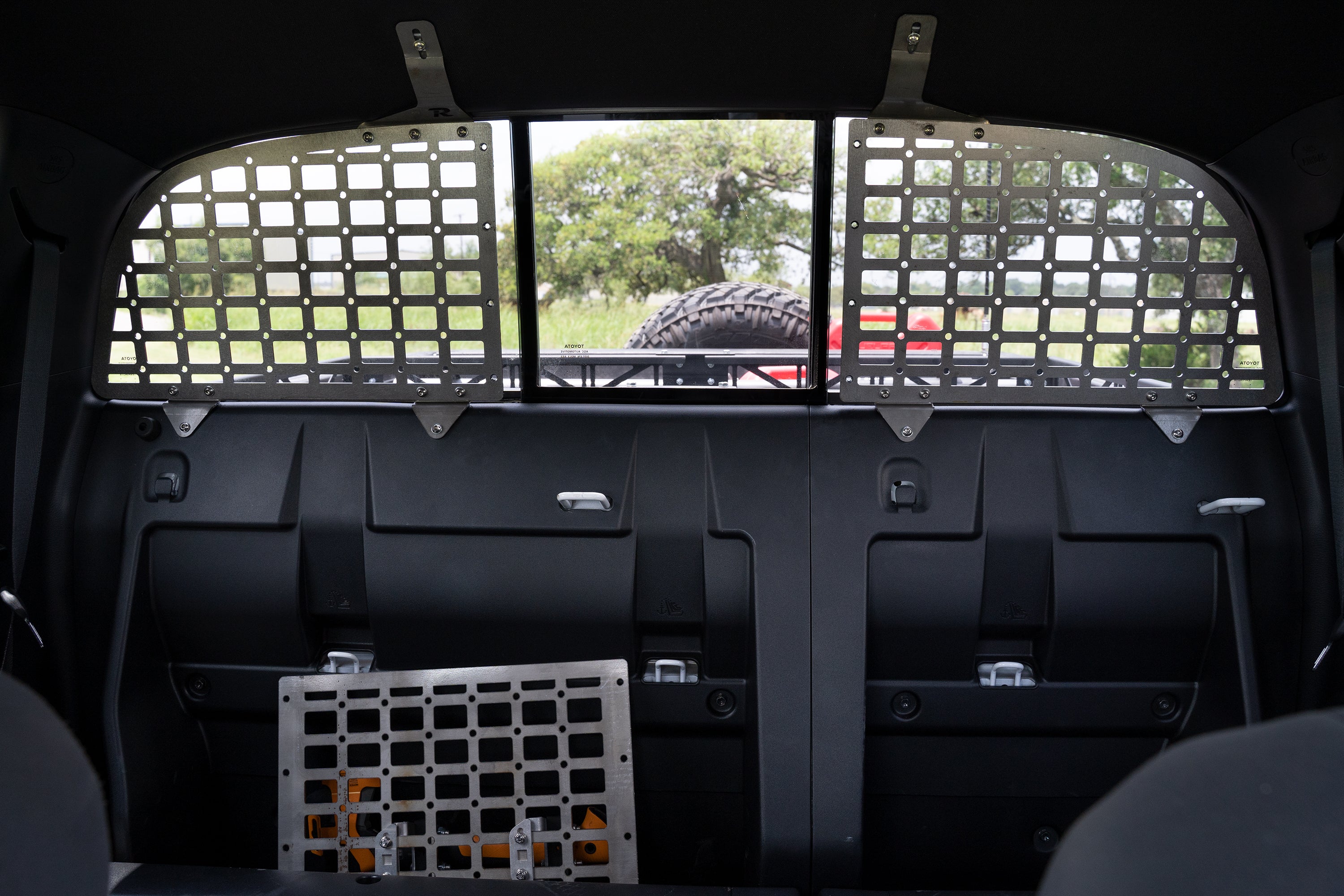 3rd Gen Tacoma Endeavor Rear Window Molle Storage Panels