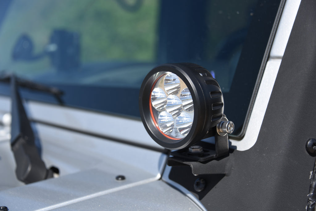 3.5 Inch Round LED Light Spot Pattern