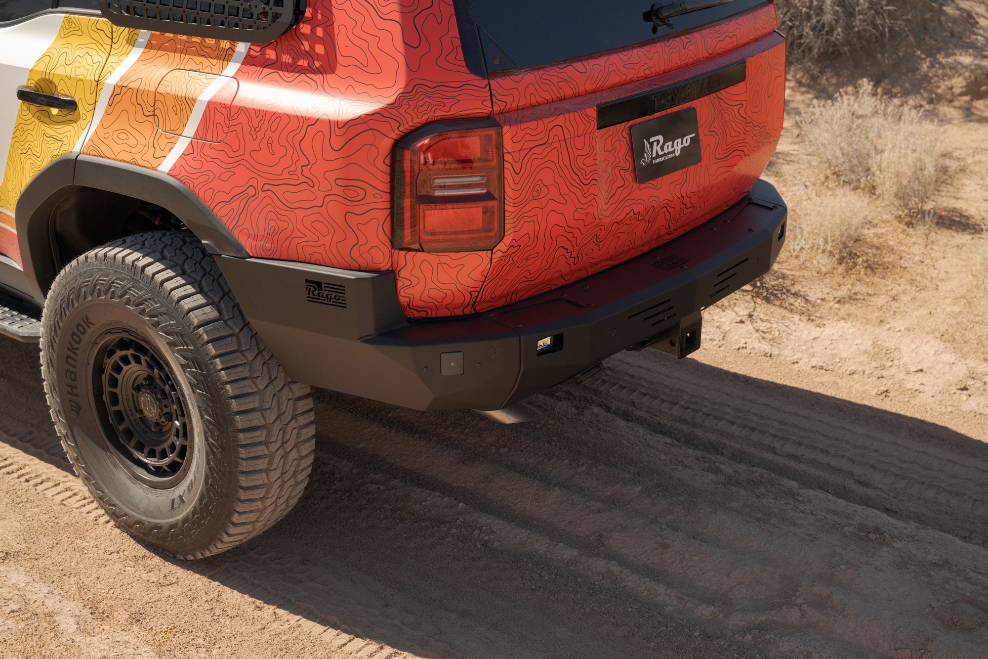 2024 Toyota Land Cruiser Rear Bumper Corner Panels