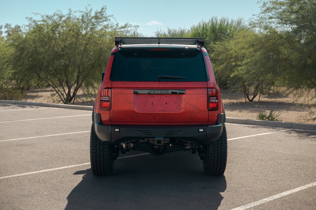 2024 Toyota Land Cruiser Center Mount Rear Bumper