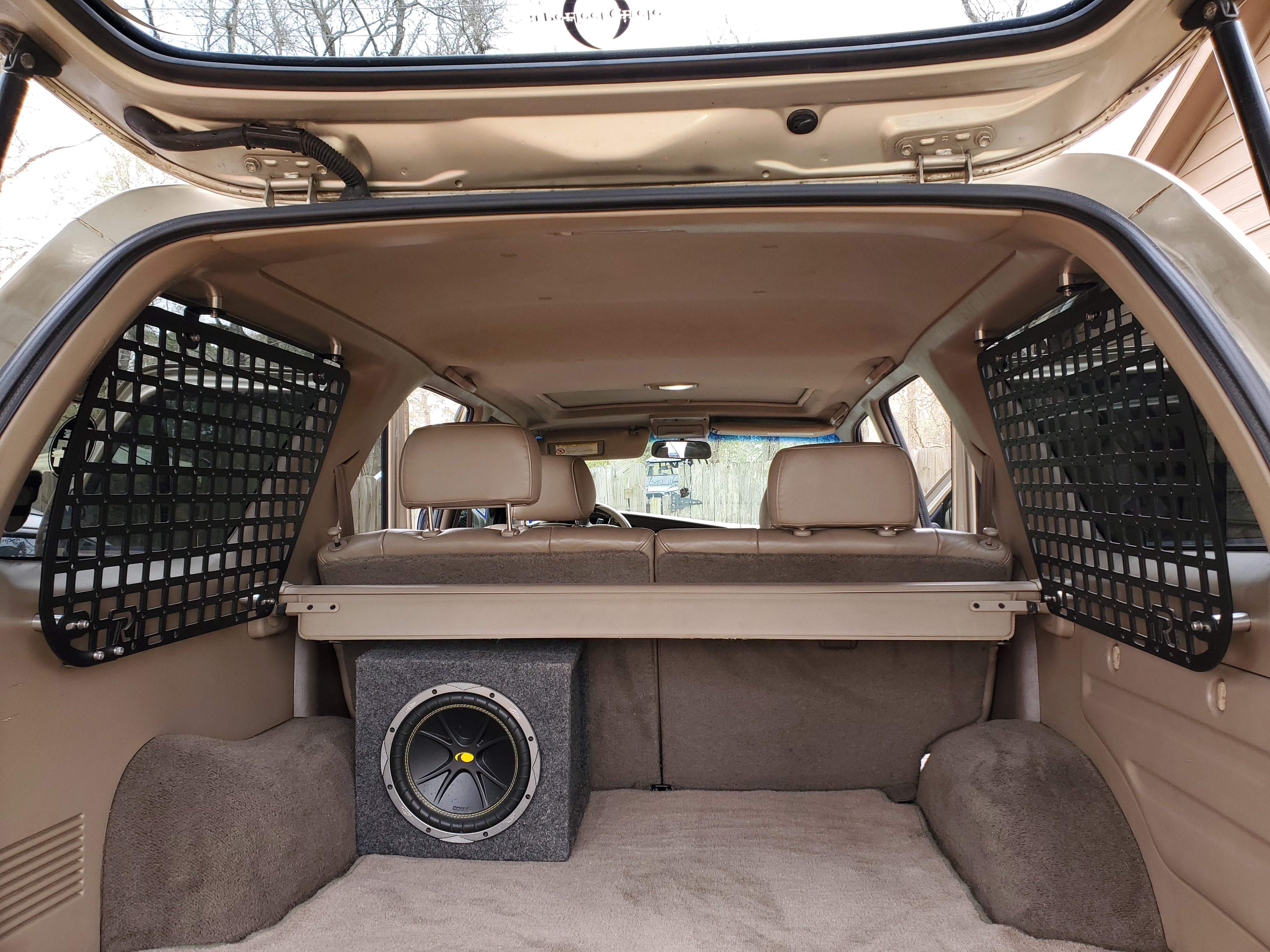 1996-2002 3rd Gen 4Runner Rear Window Molle Panels