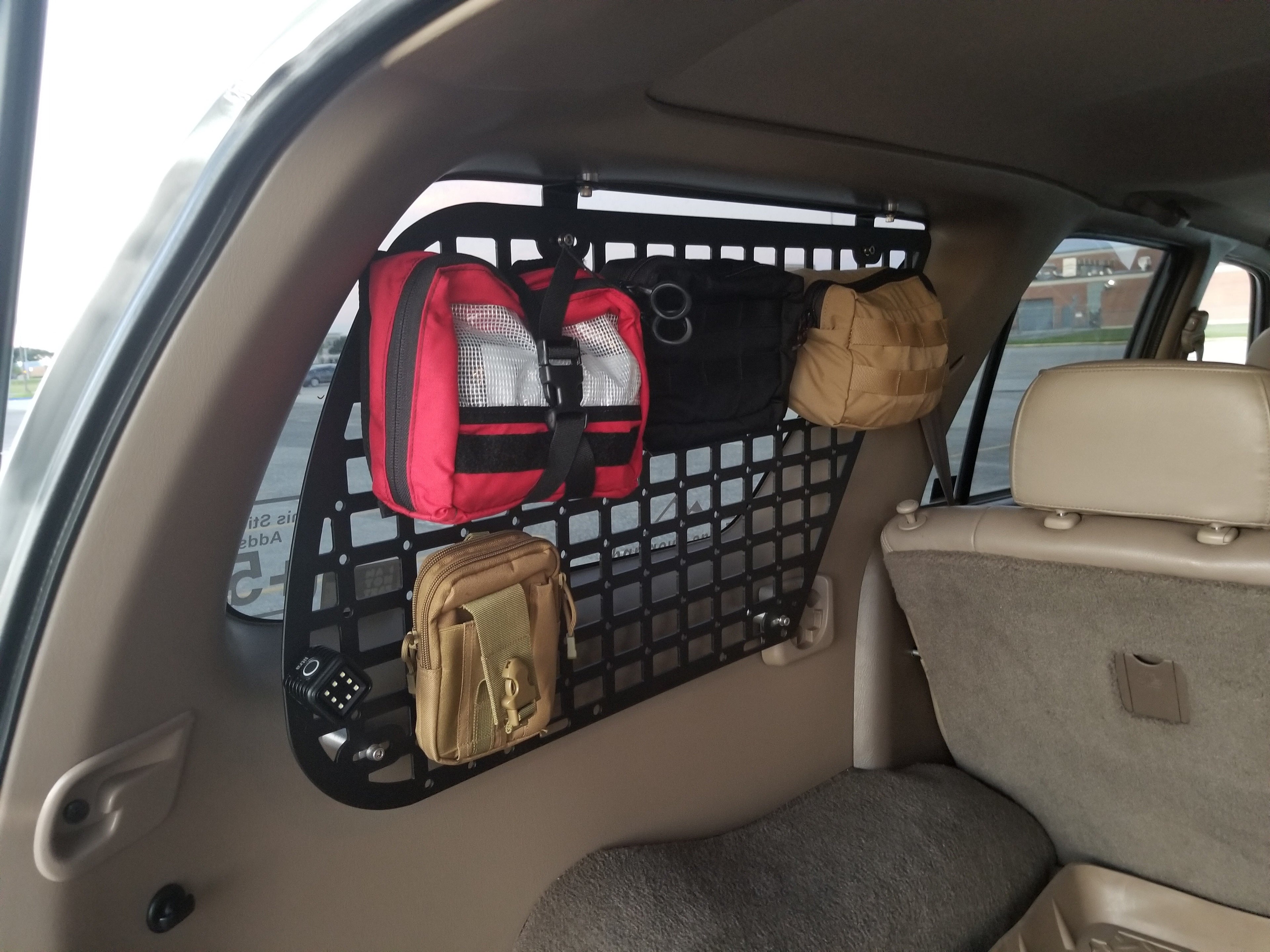 1996-2002 3rd Gen 4Runner Rear Window Molle Panels
