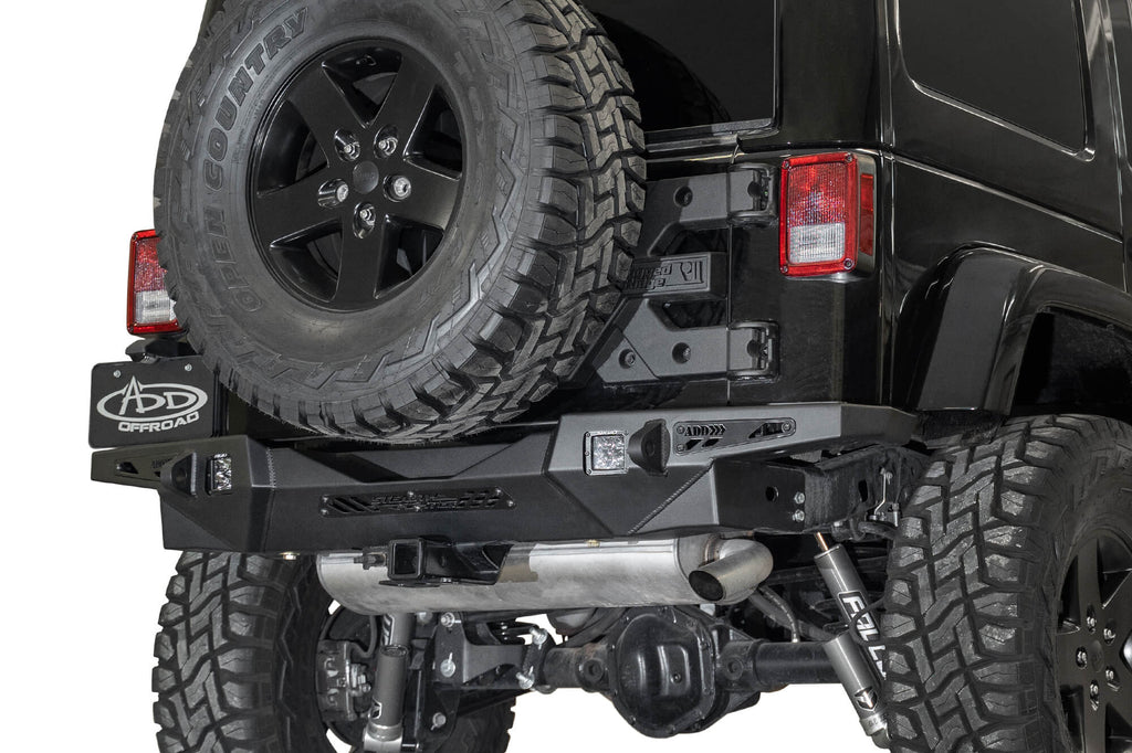 2007 - 2018 Jeep Wrangler JK Stealth Fighter Rear Bumper