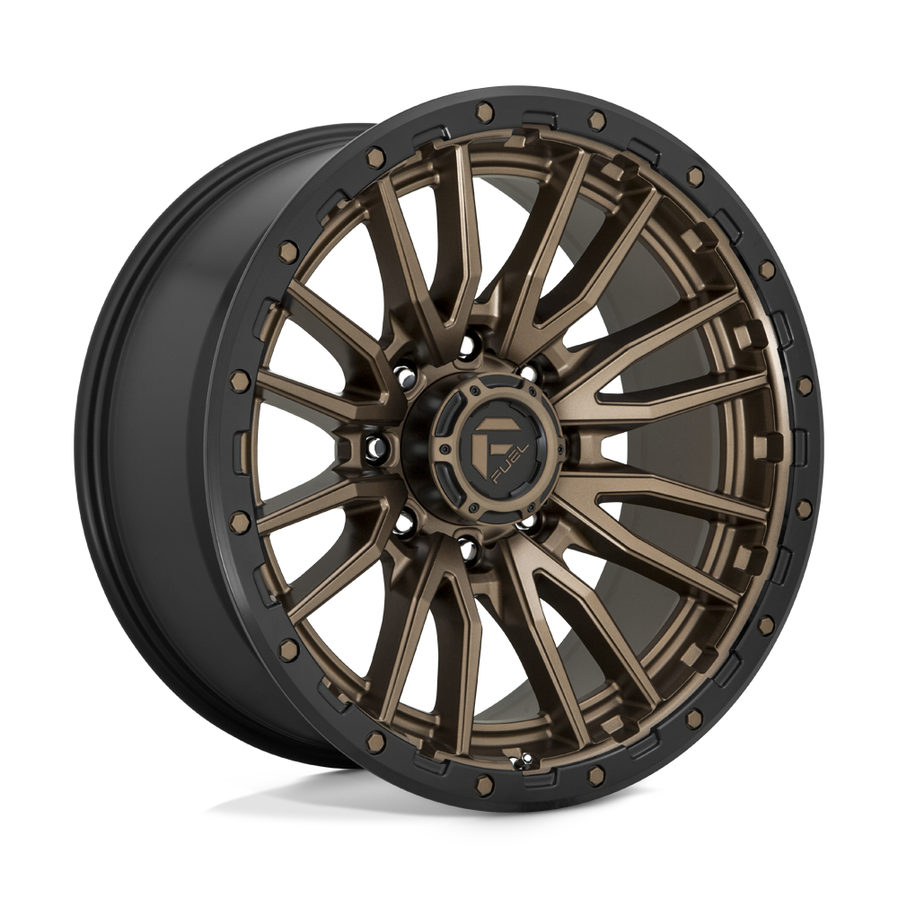 Fuel 1PC Rebel 22X10 8X6.5 125 -18 M-Bnz-Blk-Rg