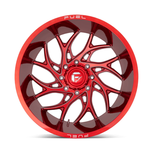 Fuel 1PC D742 Runner 20X10 8X180 124.3 Crm -18MM