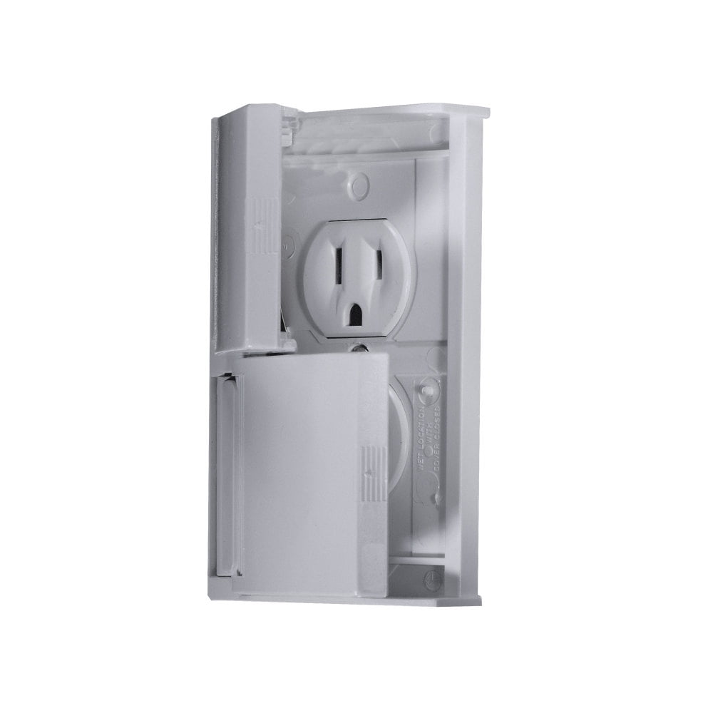 Weatherproof Dual Outlet-