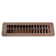 Floor Register W/Damper-T