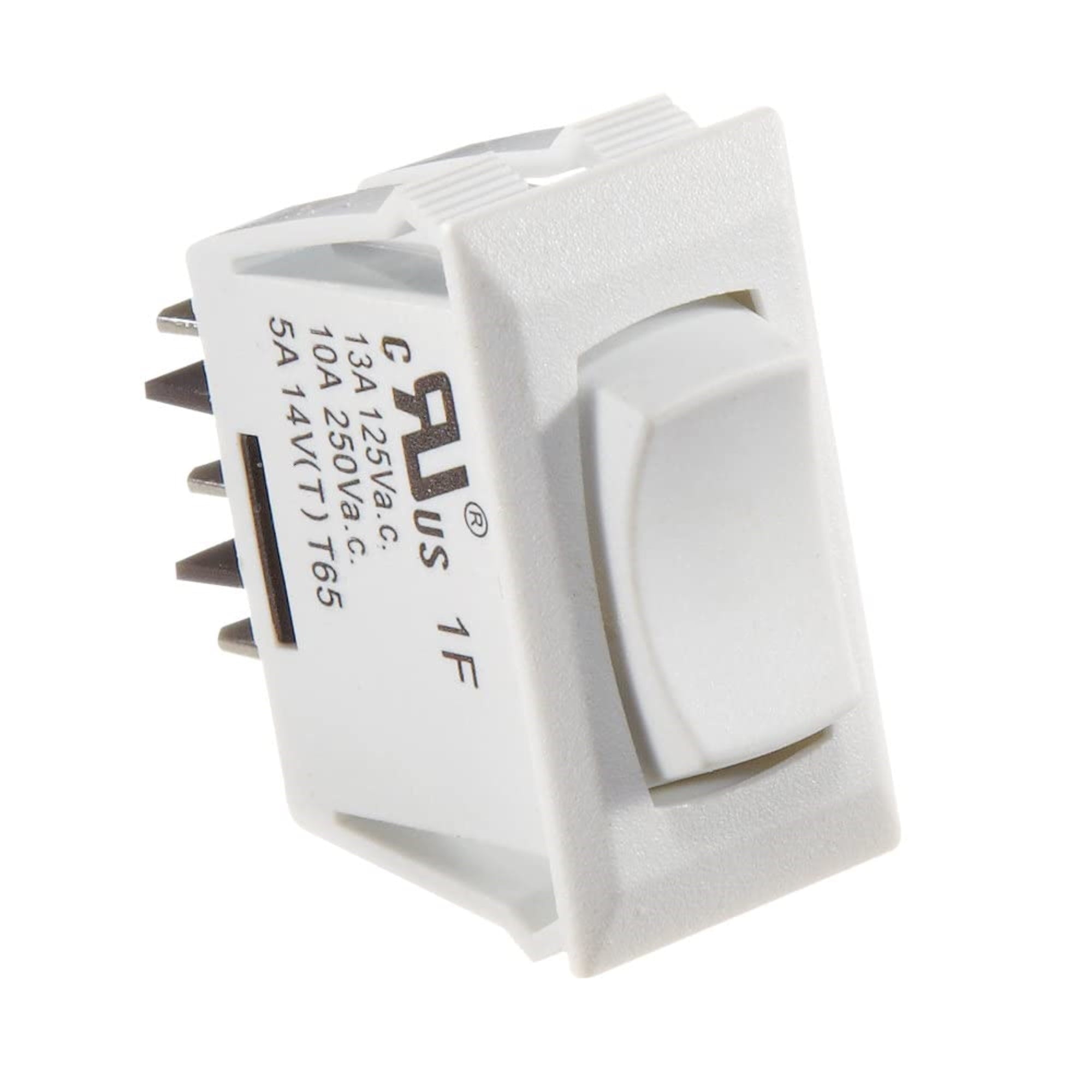 10A White Rocker Switch