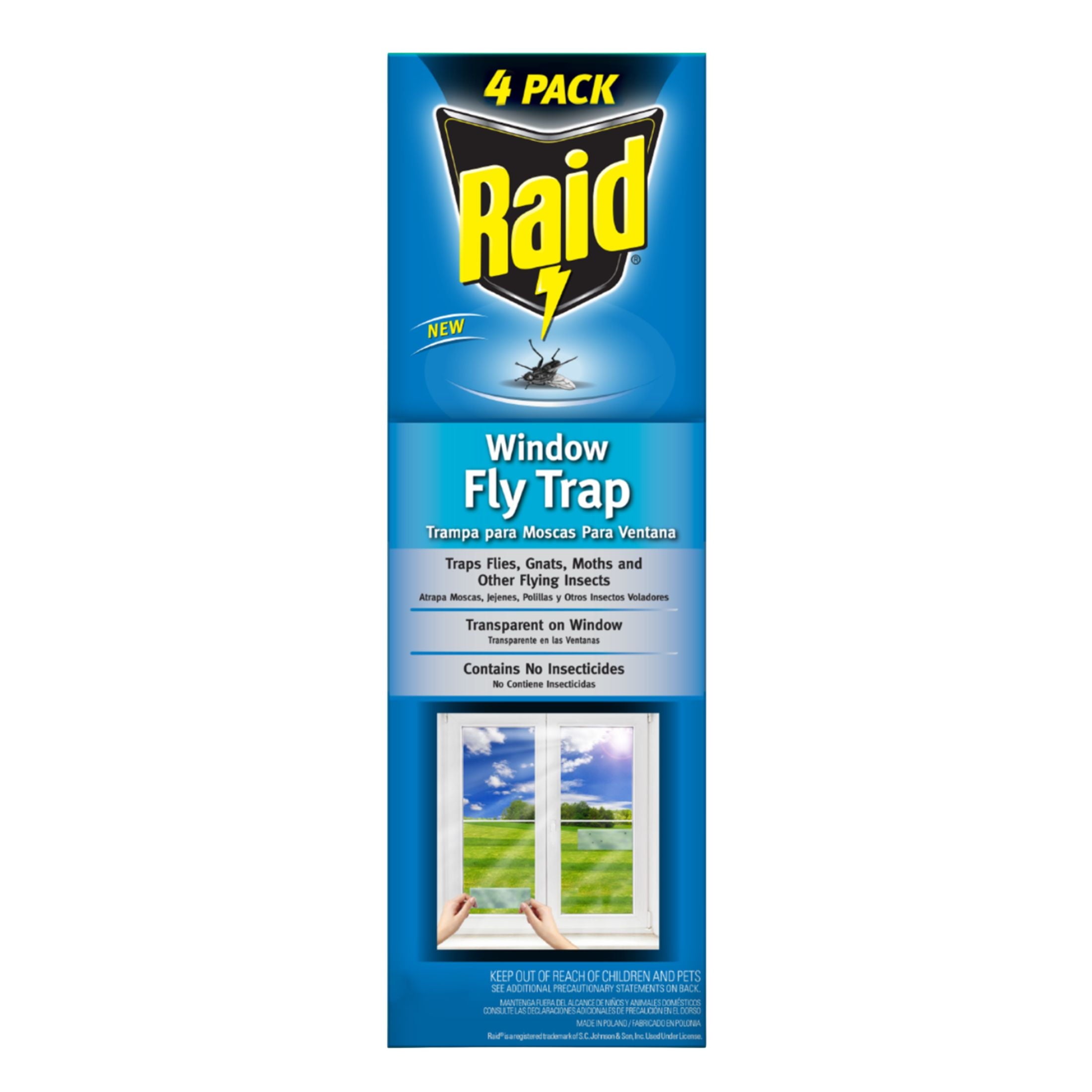 4PK Window Fly Trap