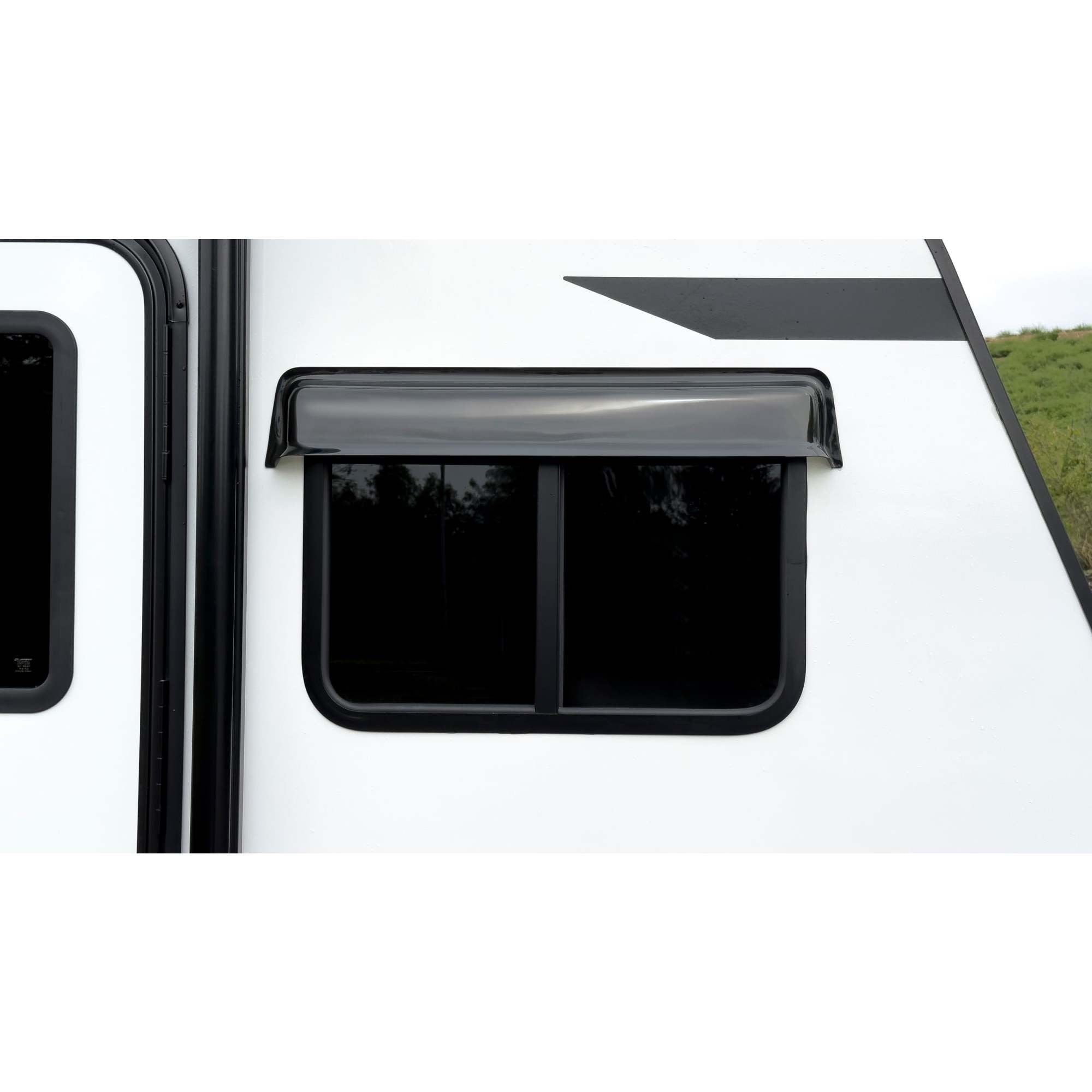 RV Window Deflector and Sun Visor