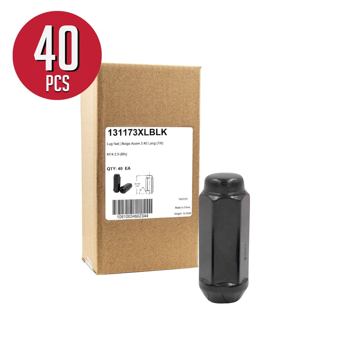 Lug-Blg 2.40 7/8-M14 2.0 Blk(box of