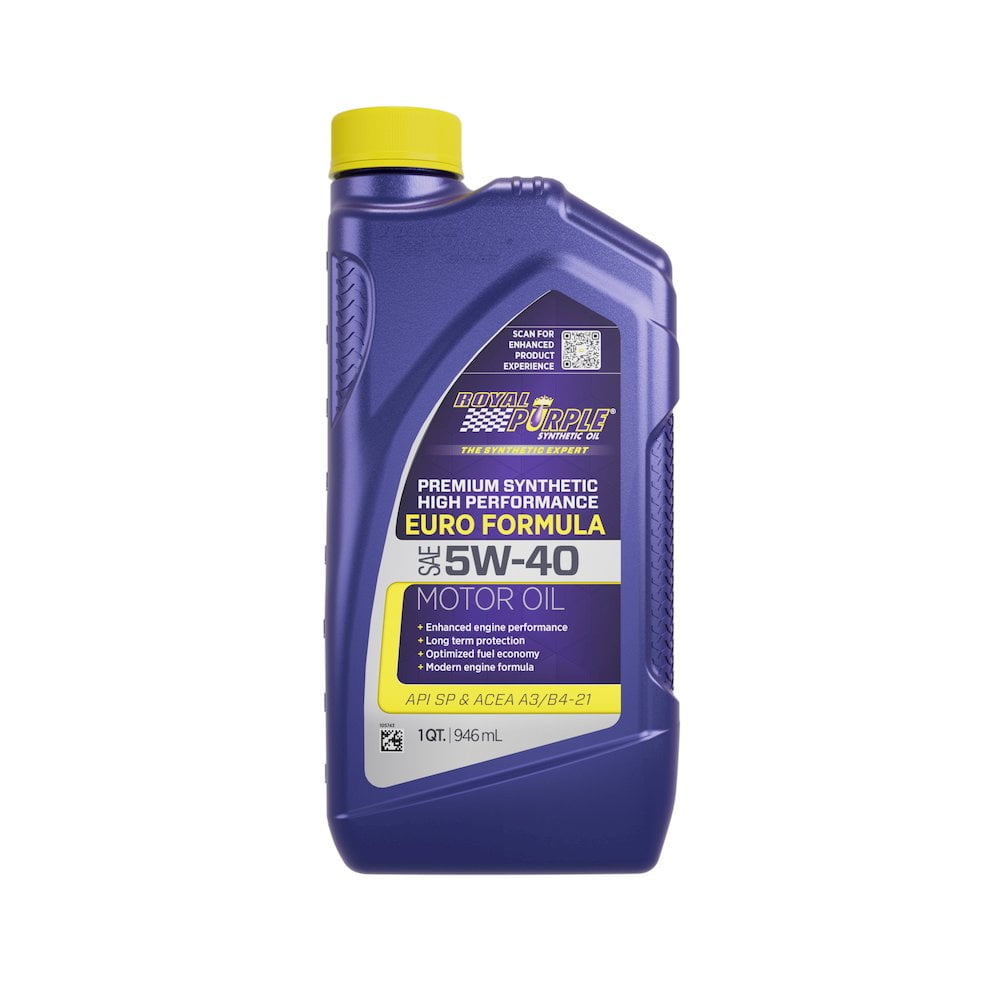 5W40 Oil Qt Bottle