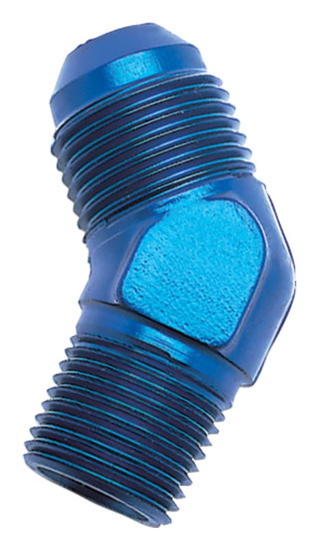 Blu #8AN M/1/2 NPT M 45O