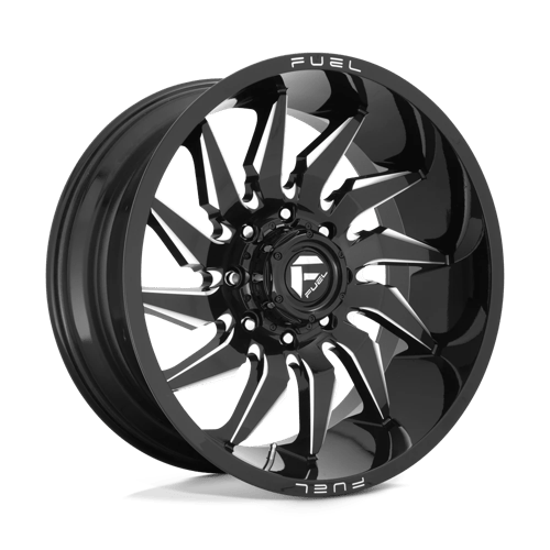 Fuel 1PC D744 SABER 24X12 6X135 87.1 NBL -44MM